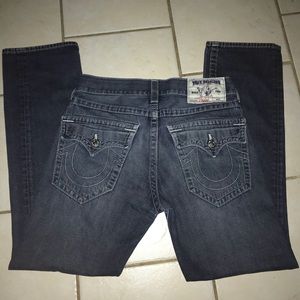 Blue Jeans with White stitching